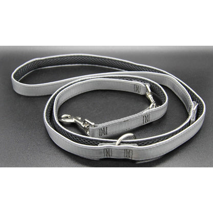 Hundeleine Silver-Black Edition – Größe M