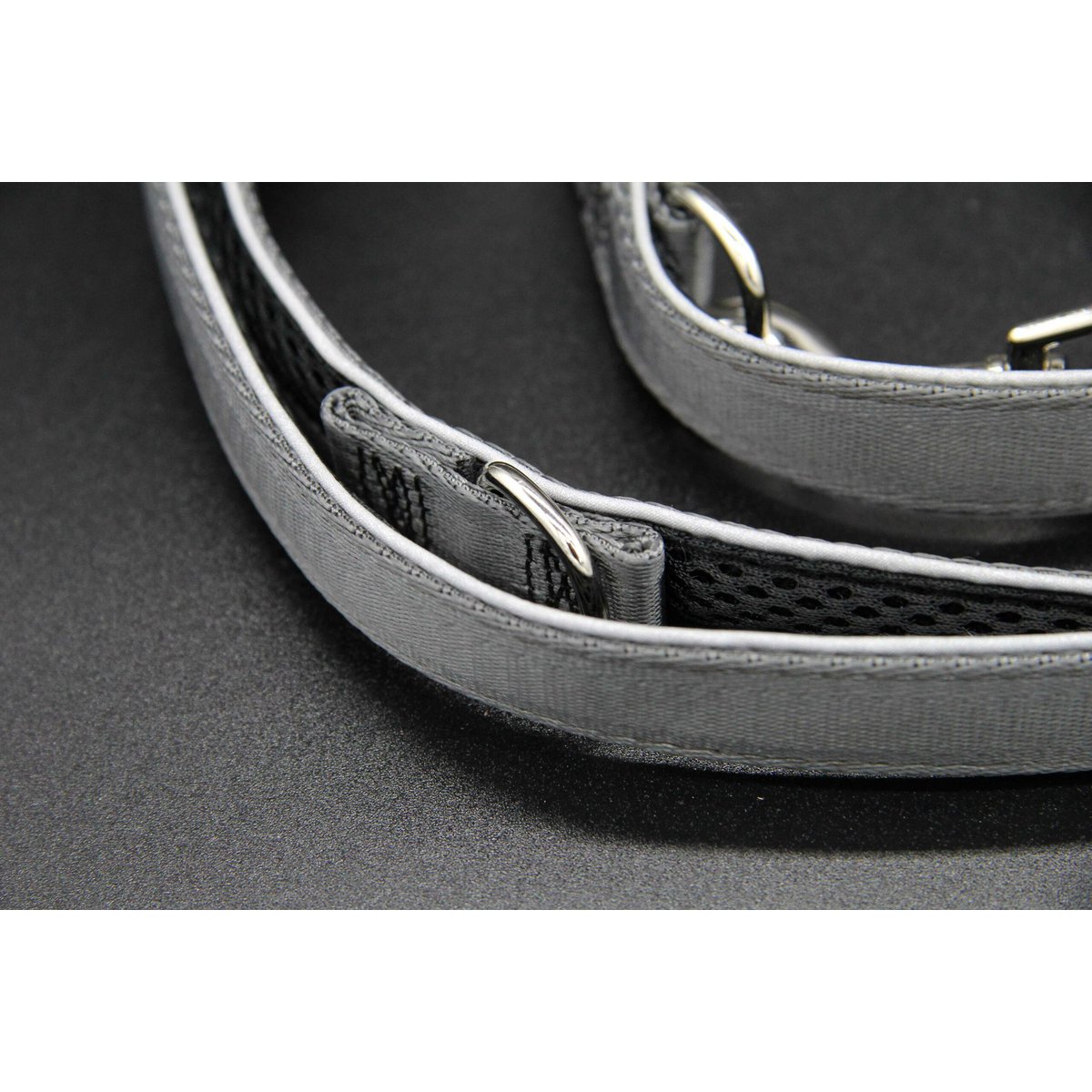 Hundeleine Silver-Black Edition – Größe M