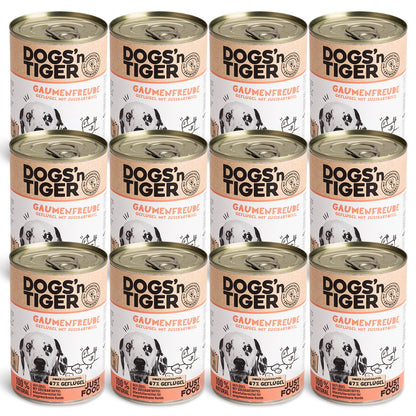 Gaumenfreude – Nassfutter mit Geflügel & Süßkartoffel