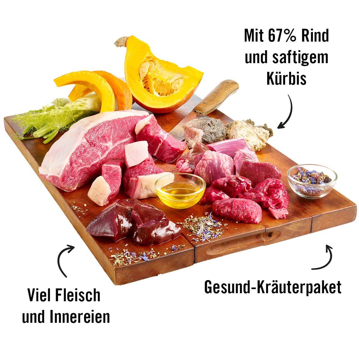 Guadn! – Nassfutter mit Rind & Kürbis